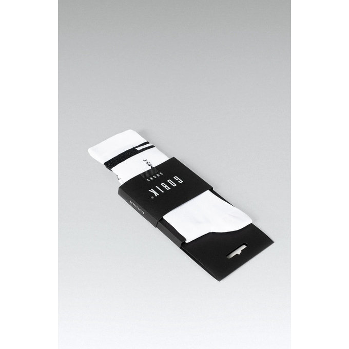 GOBIK zokni SUPERB WHITE UNISEX EXTRA LONG HORIZON