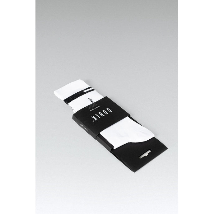 GOBIK zokni SUPERB WHITE UNISEX EXTRA LONG HORIZON