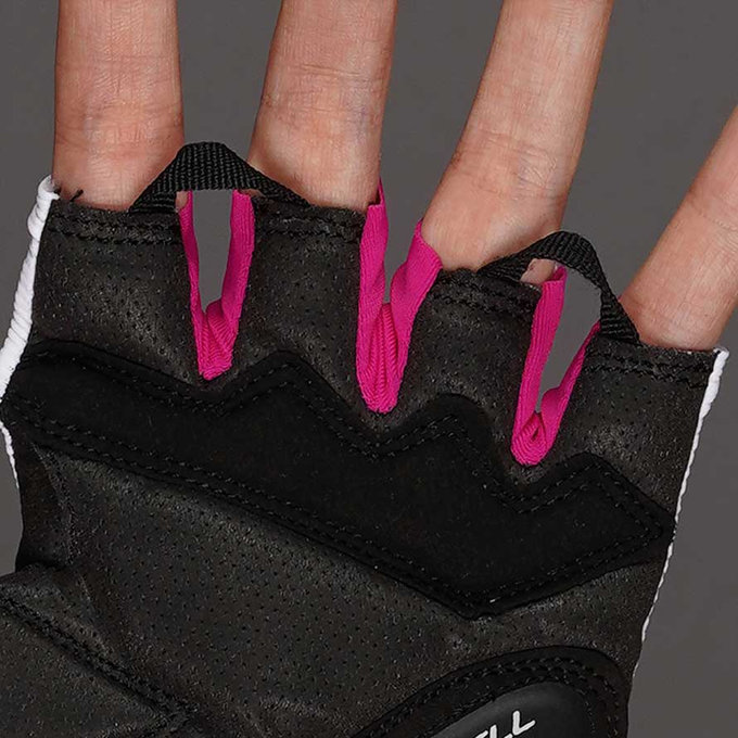 Kerékpáros kesztyű nőknek Lady BioXCell fehér