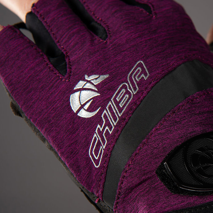 Kerékpáros kesztyű nőknek Lady BioXCell lila