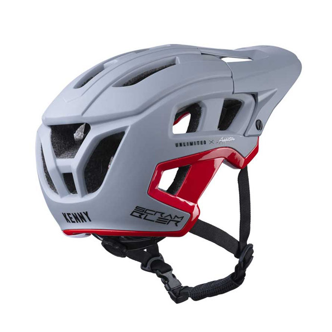 SCRAMBLER Grey Red kid