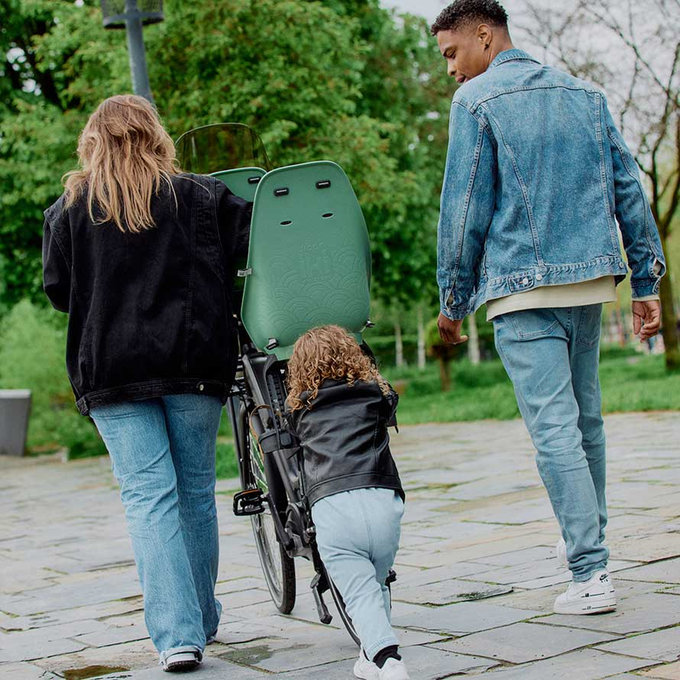 Ta-ke hátsó kerékpárülés adapterrel és váztartó készlettel