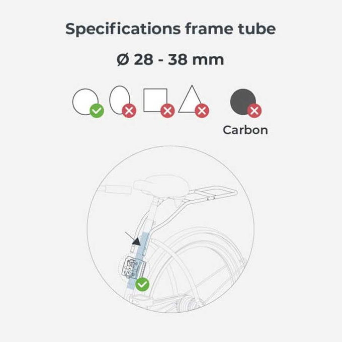 Ta-ke hátsó kerékpárülés adapterrel és váztartó készlettel