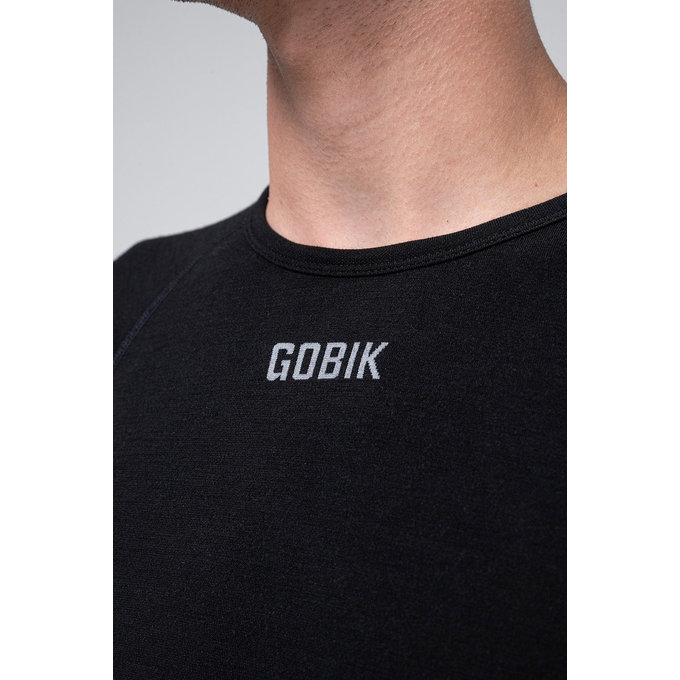 GOBIK póló MERINO MEN COAL