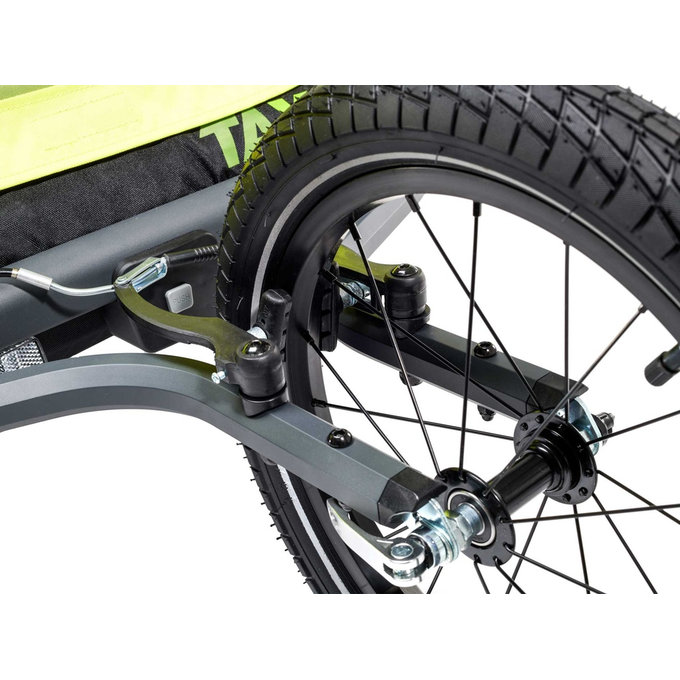 TaXXi Elite 2 Kerékpárkocsi sárga