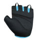 Női kerékpáros kesztyű Lady Gel M fekete/türkiz