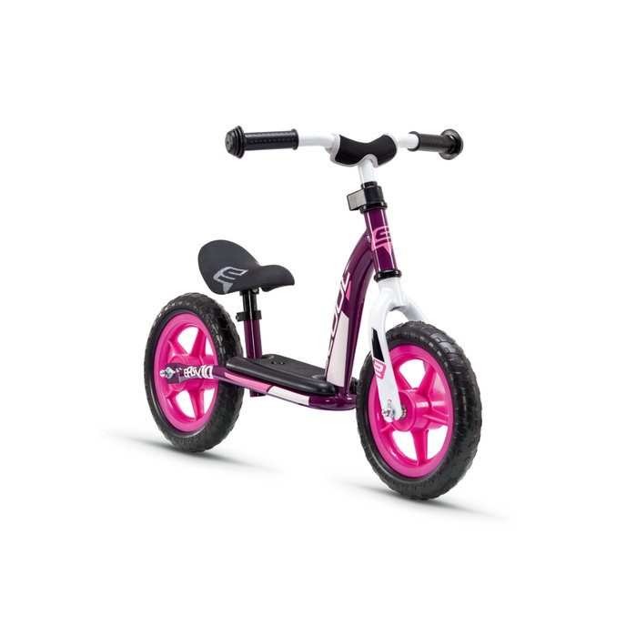 Gyermek futóbicikli pedeX Easy 10 lila/rózsaszín