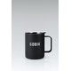 GOBIK BLACK MUGEN fém bögre 350 ml