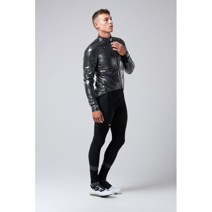 GOBIK kabát PLUVIA 2.0 UNISEX TRUE BLACK