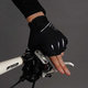Kerékpáros kesztyű nőknek Lady BioXCell fekete
