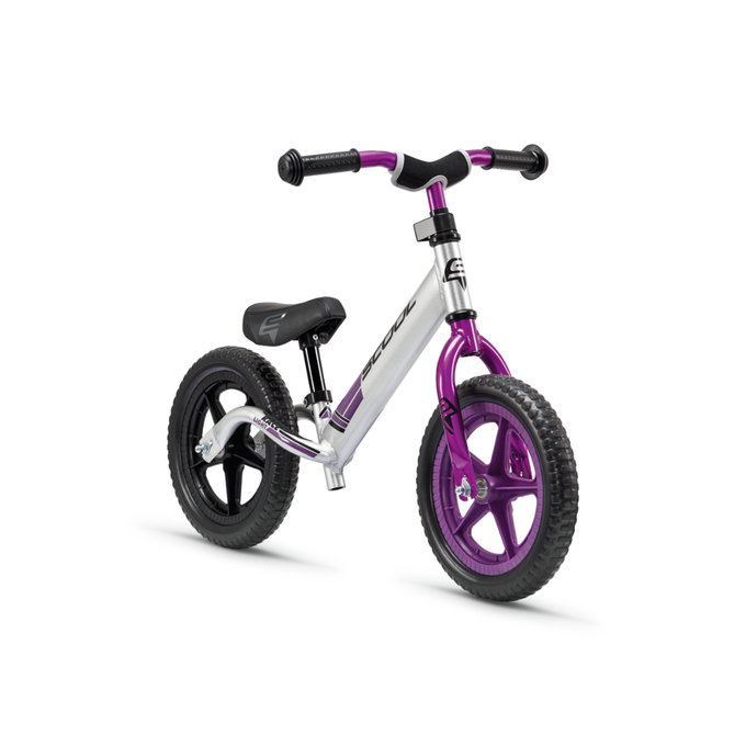 Gyermek futóbicikli pedeX Race Light ezüst/lila