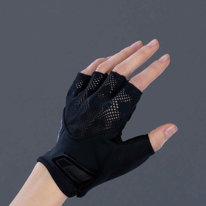 Női kerékpáros kesztyű Lady Gel S fekete