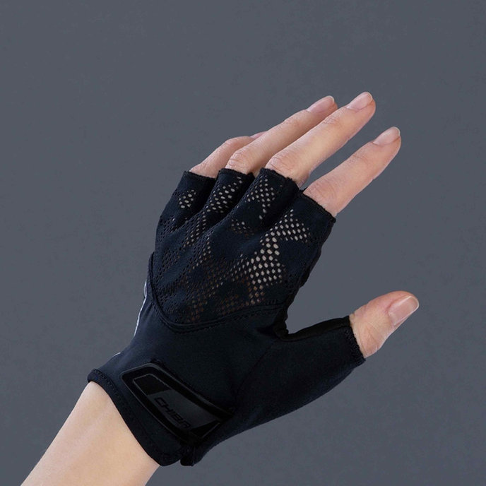 Női kerékpáros kesztyű Lady Gel S fekete