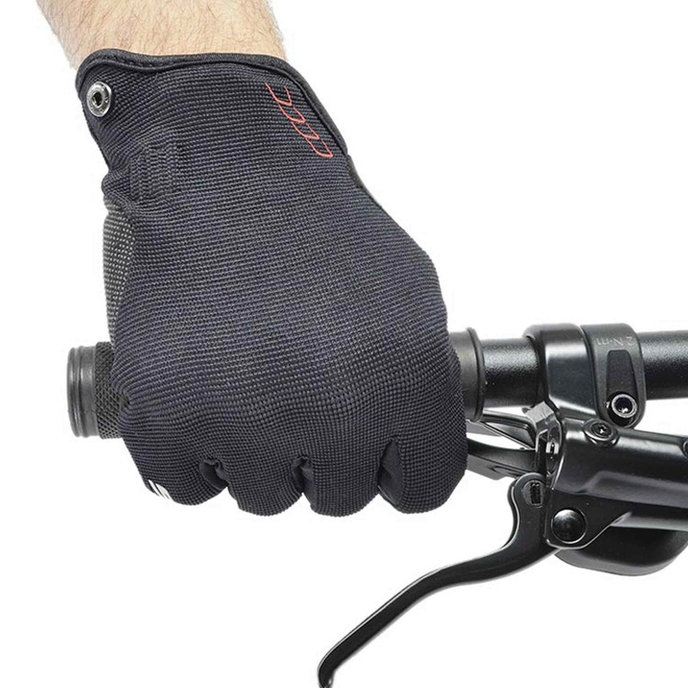 Kerékpáros kesztyű CITY fekete