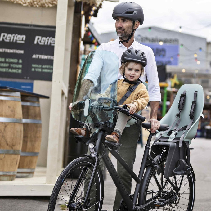 Hátsó kerékpárülés fogasléc adapterrel