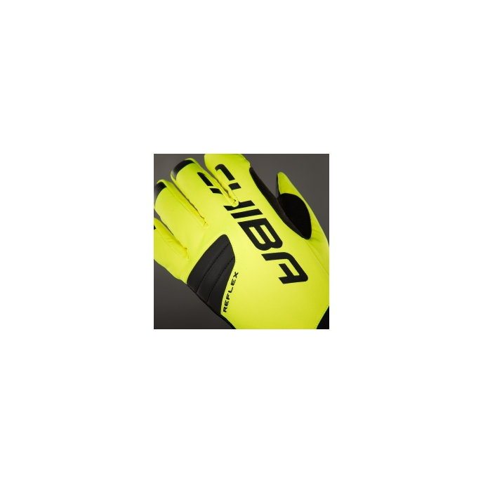 Téli kerékpáros kesztyű felnőtteknek BioXcell Warm Winter neonsárga