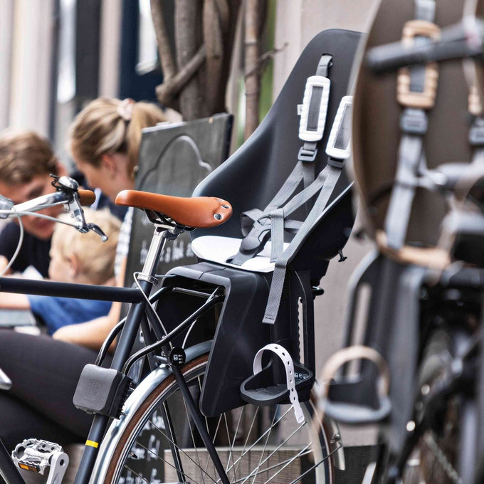 Hátsó kerékpárülés adapterrel és hordozóval SZETT