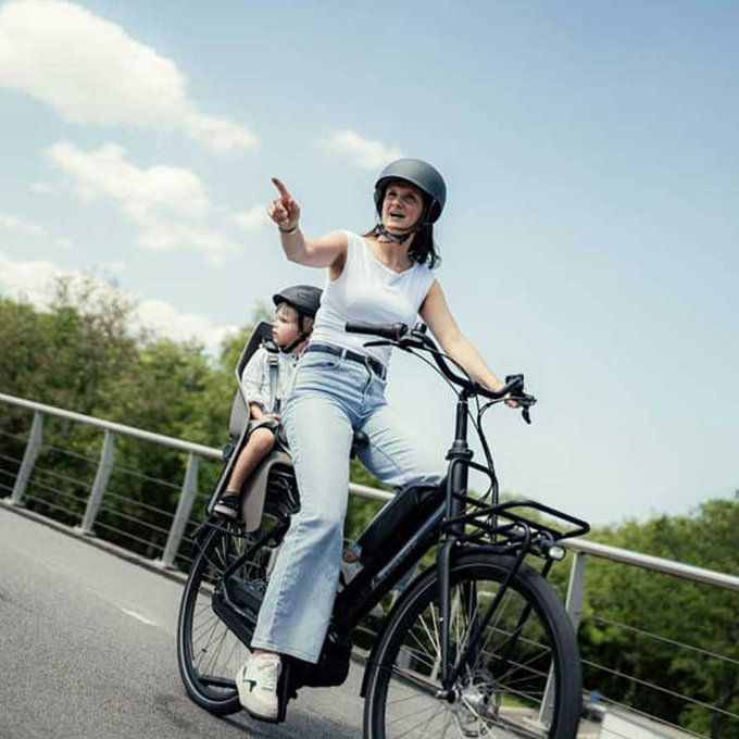 U-me hátsó kerékpárülés MIK hordozókhoz