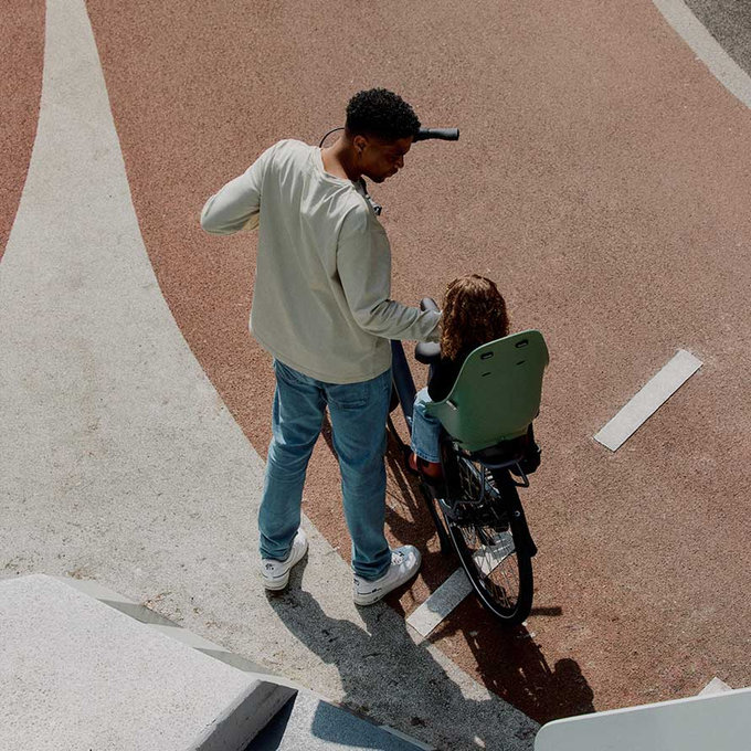 Ta-ke hátsó kerékpárülés MIK csomagtartókhoz