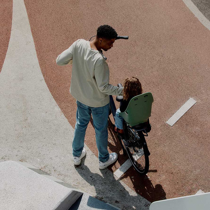 Ta-ke hátsó kerékpárülés MIK csomagtartókhoz