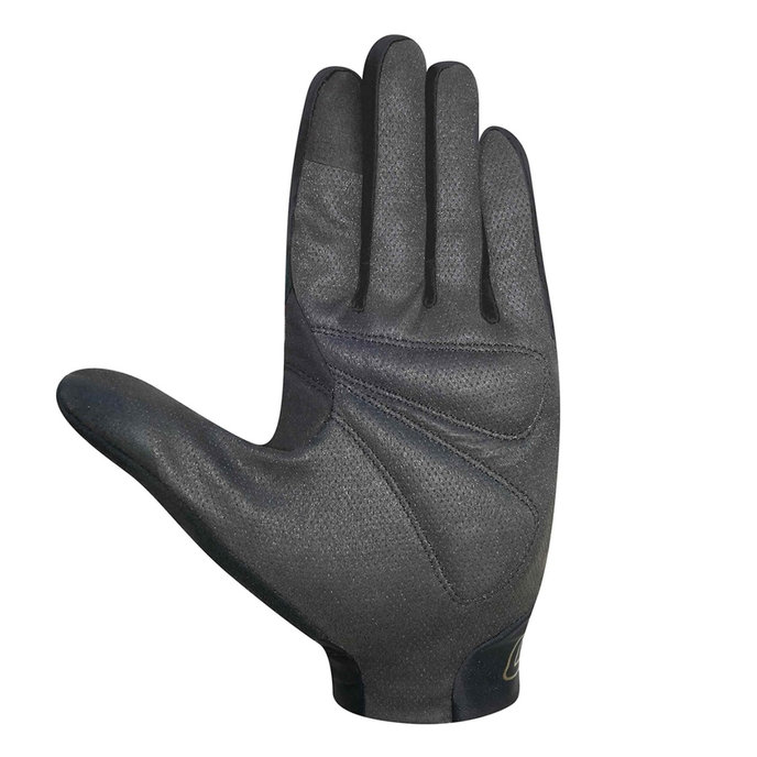 Kerékpáros kesztyű felnőtteknek Infinity fekete/fehér