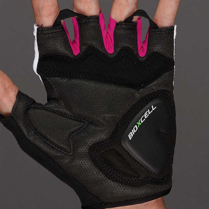 Kerékpáros kesztyű nőknek Lady BioXCell fehér