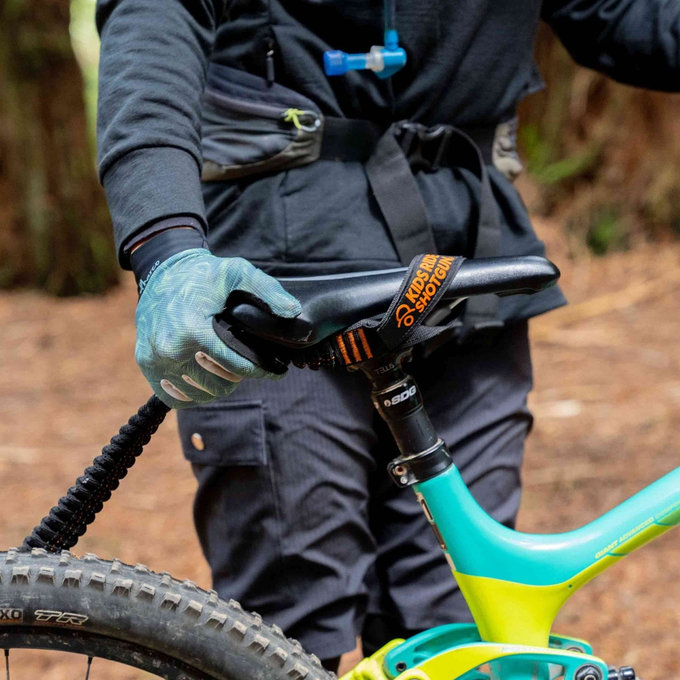 Kerékpár vontatókötél Quick Fit fekete