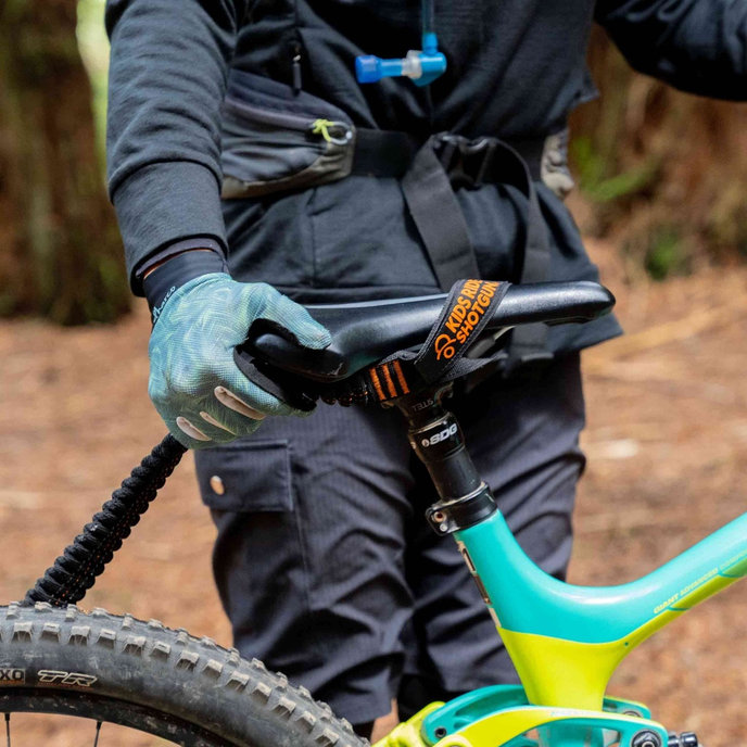 Kerékpár vontatókötél Quick Fit fekete