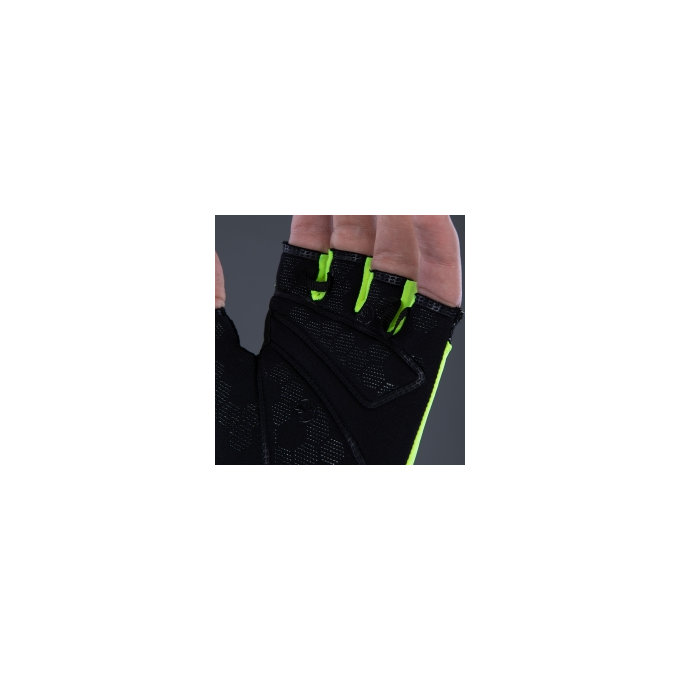 Kerékpáros kesztyű felnőtteknek Pure Race S sárga