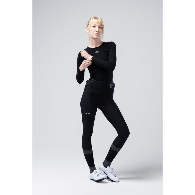 GOBIK téli aláöltöző felső MERINO WOMEN COAL