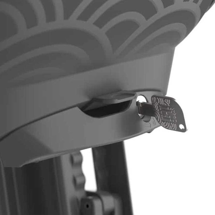 Ta-ke hátsó kerékpárülés adapterrel és váztartó készlettel