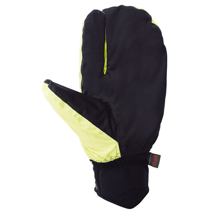 Téli kerékpáros kesztyű felnőtteknek Express+ fekete/neon