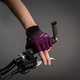 Kerékpáros kesztyű nőknek Lady BioXCell lila