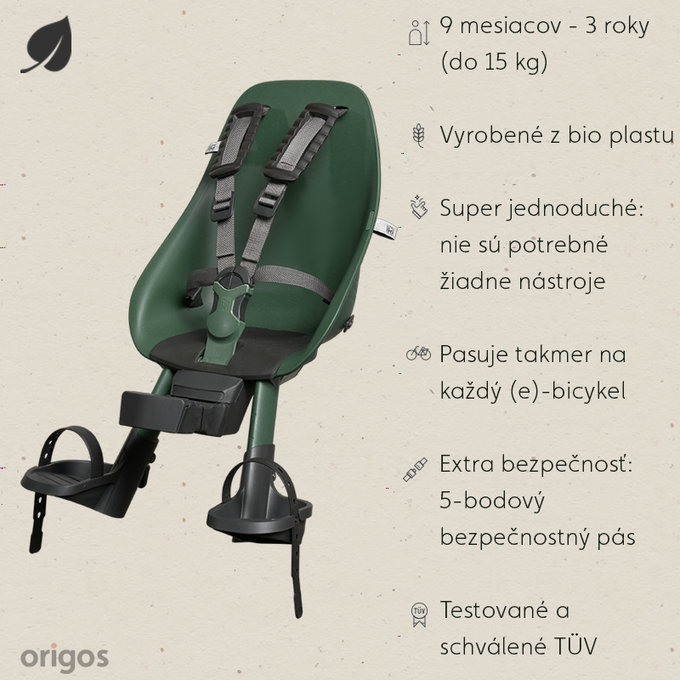 BIO első kerékpárülés adapterrel