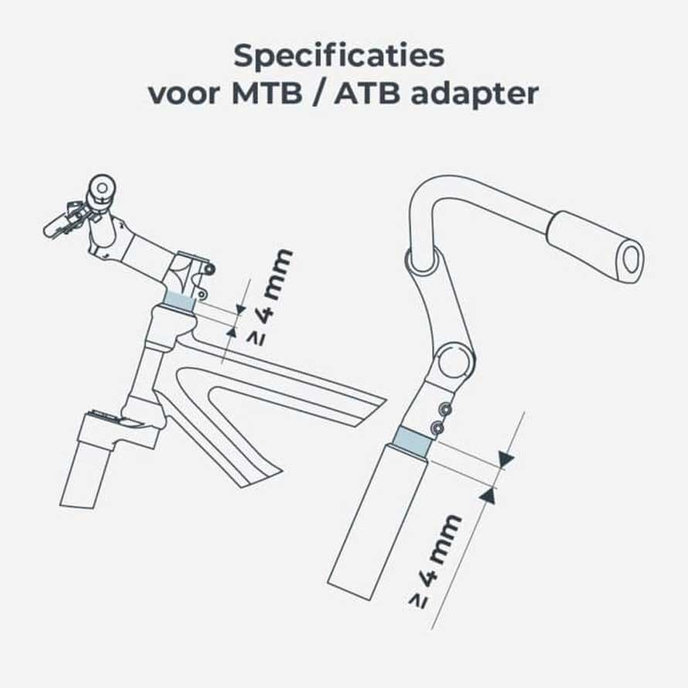 Ta-ke első ülés MTB/ATB adapterrel