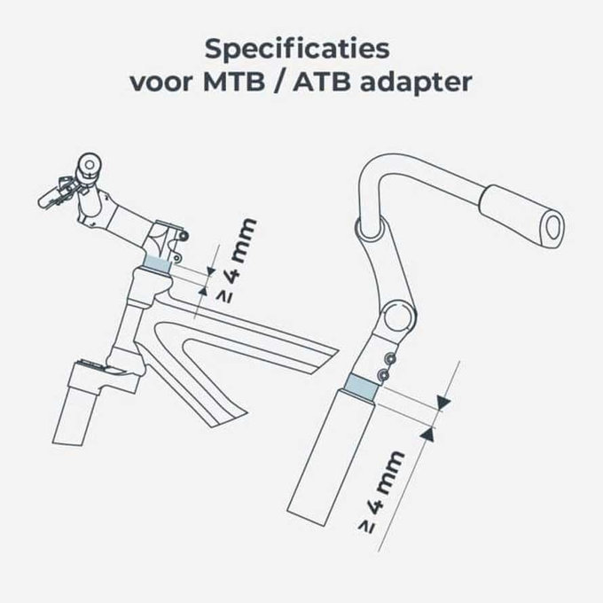 Ta-ke első ülés MTB/ATB adapterrel