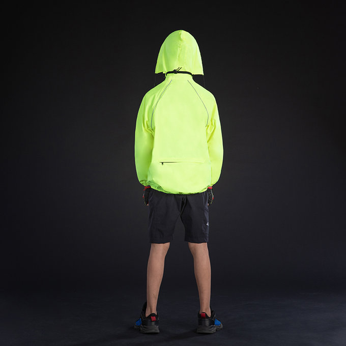 Gyerek esőkabát neonsárga