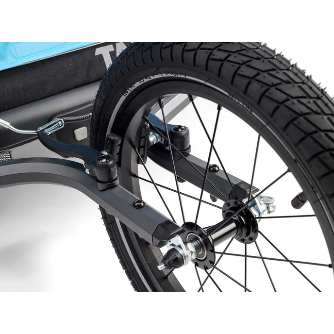 TaXXi Elite 2 Kerékpárkocsi kék