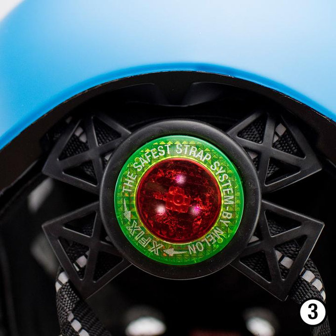 Fényvisszaverő sisak Toddler Magic Green