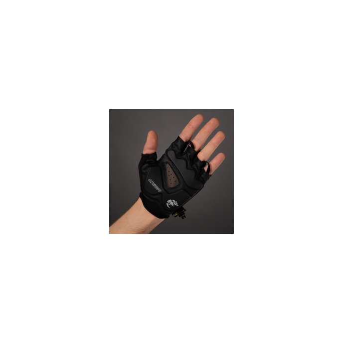 Kerékpáros kesztyű felnőtteknek Gel Premium sötétszürke