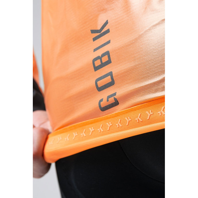 GOBIK kabát PLUVIA 2.0 UNISEX BLAZING ORANGE