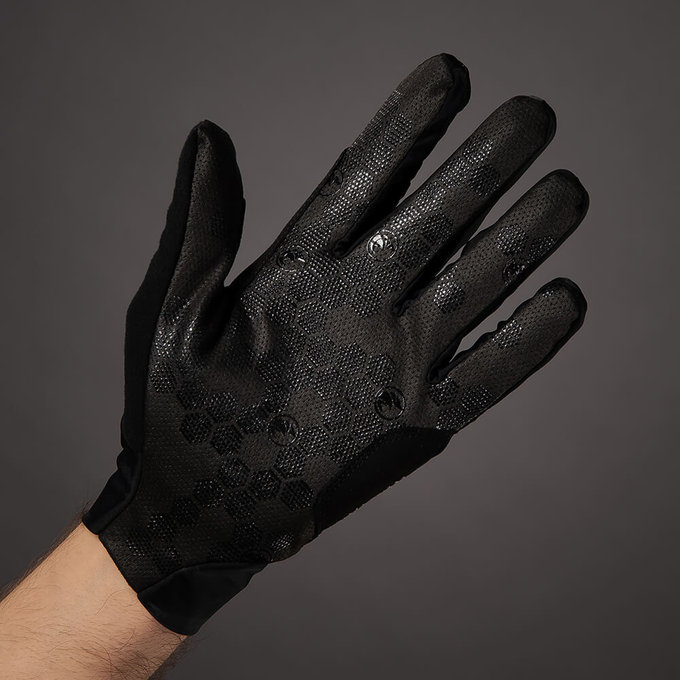 Kerékpáros kesztyű felnőtteknek Superlight fekete