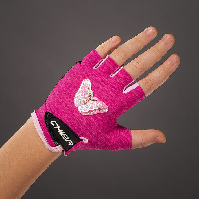 Kerékpáros kesztyű gyermekeknek Cool Kids Butterfly