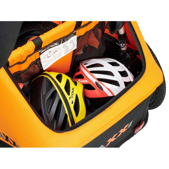 TaXXi Pro 2 Kerékpárkocsi narancssárga