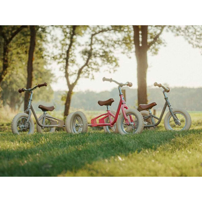 Kiegészítők futóbiciklihez háromkerekűvé alakításhoz