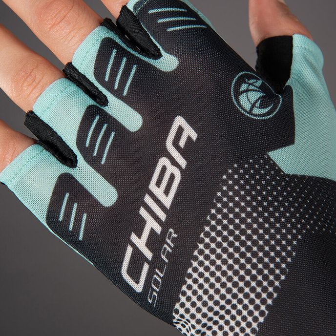 Kerékpáros kesztyű felnőtteknek Solar türkiz