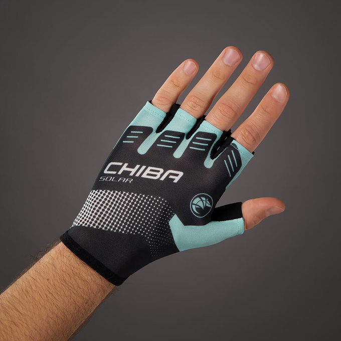 Kerékpáros kesztyű felnőtteknek Solar türkiz