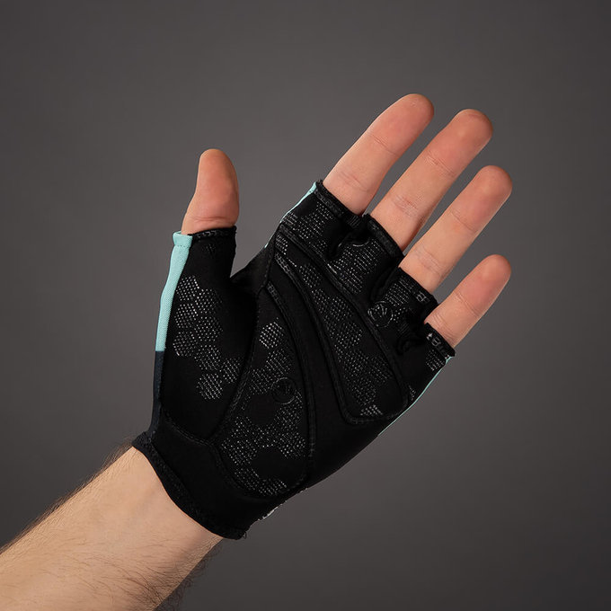 Kerékpáros kesztyű felnőtteknek Solar türkiz