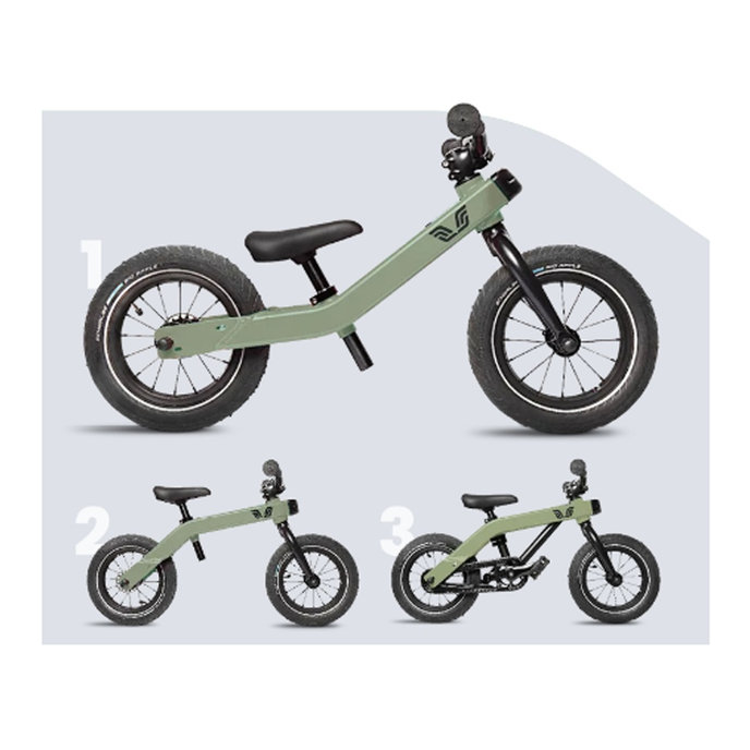 3 az 1-ben futóbicikli 1-5 éves gyermekek számára