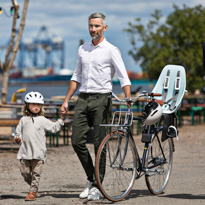 Hátsó kerékpárülés fogasléc adapterrel